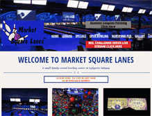 Tablet Screenshot of marketsquarelanes.com